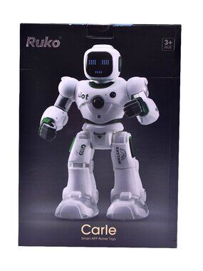 Ruko Carle 1088 Smart App Robot Toy Green Programmable STEM Remote Control Open